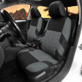 2 Front Car Seat Covers Polyester For Car Universal Cloth SUV Sedan Van Automotive Interior Covers.