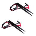 2PCS SMD LCR Chip Test Clip Capacitance Inductor Resistance Test Clip Meter Lead Probe Multimeter Tweezer. 