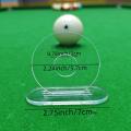 Billiards Rod Training Aids Pool Table Stick Practice 5 Holes Stable Pool Cue Accuracy and Club Control Trainer for Beginners. 