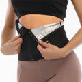 Women Shapewear Sauna Sweat Slimming Belt Weight Lose Belly Flat Sheath Fat Burner Waist Trainer Tummy Control Waist Shaper. 
