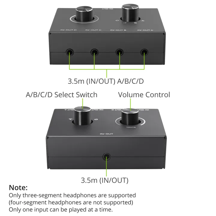 4%20Way/2%20Way%203.5mm%20Stereo%20Audio%20Switcher%20Bi-Directional%20Audio%20Switch%20Splitter%20Box%202%20In%201%20Out%204%20In%201%20Out%20with%20Mute%20Button%20-%20Image%205