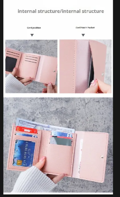 Hajvery%20Purse%20for%20Women%20All-Season%20PU%20Leather%20Cute%20Tri-Fold%20Multi-Card%20Wallet%20-%20Image%202