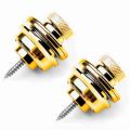 Guitar Strap Lock 1\2\4 PCS Heavy Duty Metal Button Security Straplock for Electric Acoustic Guitar Bass Ukulele.