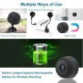 Mini wireless surveillance camera, WiFi, security monitoring, remote monitor, camera, smart home, A9. 