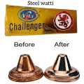 Steel watti / steel Bhatti Polish for bike engine cleaning. 