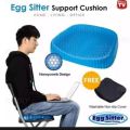 Egg Sitter Absorb Pressure Support Back Pain Relief Breathable Honeycomb Car and Office Cushion Seat Gel Non-Slip. 