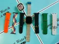 7 Transparent Color Stylish Straps And Y20 Smart Watch With Protective Transparent Cover - Stay Connected In Style With Y20 Smartwatch. 