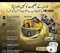 Premium Wireless Earbuds Black Yellow Bluetooth 5.3. 