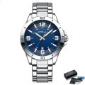 CRRJU 5003 model unique design new luxury fashion stainless steel imported waterproof quartz movement wrist-watche for men. 