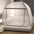 Home Bedroom Square Top Yurt Mosquito Net Dormitory Installation-free Single Mosquito Net Summer Encrypted Universal MosquitoNet. 