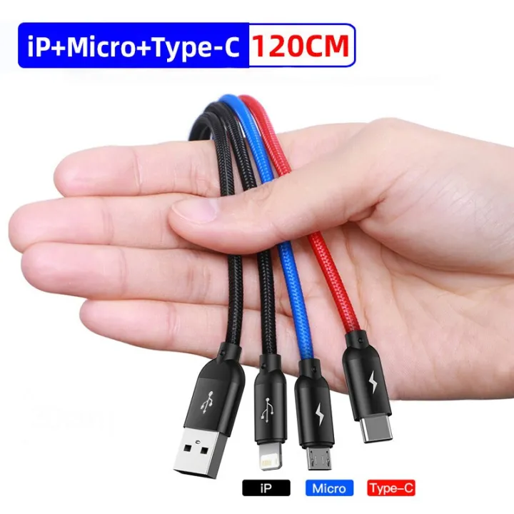 Baseus%203%20in%201%20USB%20Cable%20Type%20C%20Cable%20for%20%20S20%20%20Mi%209%20Cable%20for%20iPhone%2012X11%20Pro%20Max%20%20Charger%20Cable%20-%20Image%207