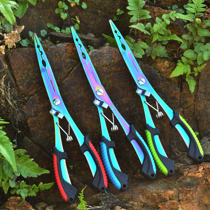 Multifunctional%20Fishing%20Pliers%20Ergonomics%20Anti-slip%20Lure%20Pliers%20Straight%20Nose%20Color%20Titanium%20Tied%20Hooks%20Angling%20Equipment%20-%20Image%202