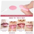 1pc Silicone Lip Scrub Brush Soft Double-sided Exfoliating Lip Brush Cleaning Face Nose Lip Beauty Tool for Men and Women. 