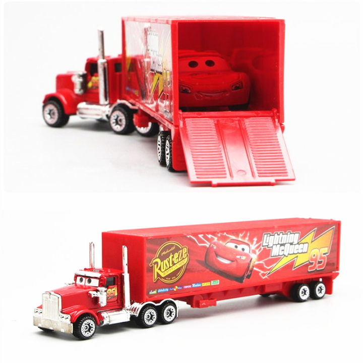 Disney%20Pixar%20Cars%20set%20Lightning%20McQueen%20Sheriff%20mack%20Truck%20Diecast%20Metal%20Car%202%201%203%20box%20dinoco%20racer%20car%20Toy%20Boy%20%20for%20kids%20-%20Image%204