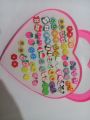 72/Pieces which is 36/Pairs of Studs, Random Earrings, Cartoon heart shape packing Hypoallergenic Plastic and metal Stud Earrings Set for Women Girls. 