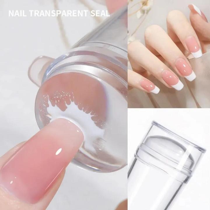 Nail%20Stamping%20Plates%20Pure%20Clear%20Jelly%20Nails%20Art%20Stamper%20Scraper%20Set%20Print%20Silicone%20Marshmallow%20Design%20Manicure%20Accessories%20Tool%20-%20Image%204