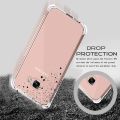 Samsung Galaxy A7 2017/ A720 Airbag Case Anti Shock and Anti-Scratch Resistant Clear View Transparent Silicone Back Cover. 