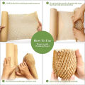 Honeycomb Packaging Paper Cushioning Kraft Paper Wrap Roll, Eco-Friendly Honeycomb Protective Paper. 