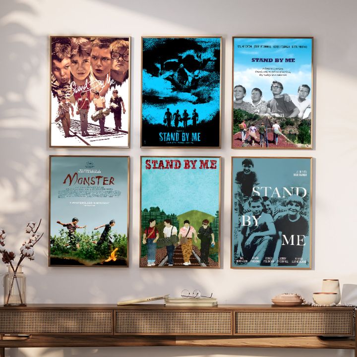 Stand by Me  Vintage Posters Sticky Vintage Room Home Bar Cafe Decor Kawaii Room Decor