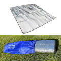 Waterproof Camping Sleeping Mat Silver Aluminum Foil Foldable Outdoor Picnic Beach Moisture-Proof Mattress Pad for Camping.