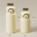 Mini Thermos Cup 220ml/350ml Pocket Cup Stainless Steel Thermal Coffee Mug Vacuum Flask Insulated Hot Water Bottle Kids .