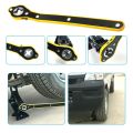 Car Mounted Small Car Universal Crank Handle Accessories with CAR Tools Car Jack Handle Lever Labor-saving Wrench Tool. 