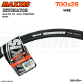 Maxxis detonator wire rim tire (training) silkworm protection Black choose size 700 × 23/25/28 and 20 × 1.50. 