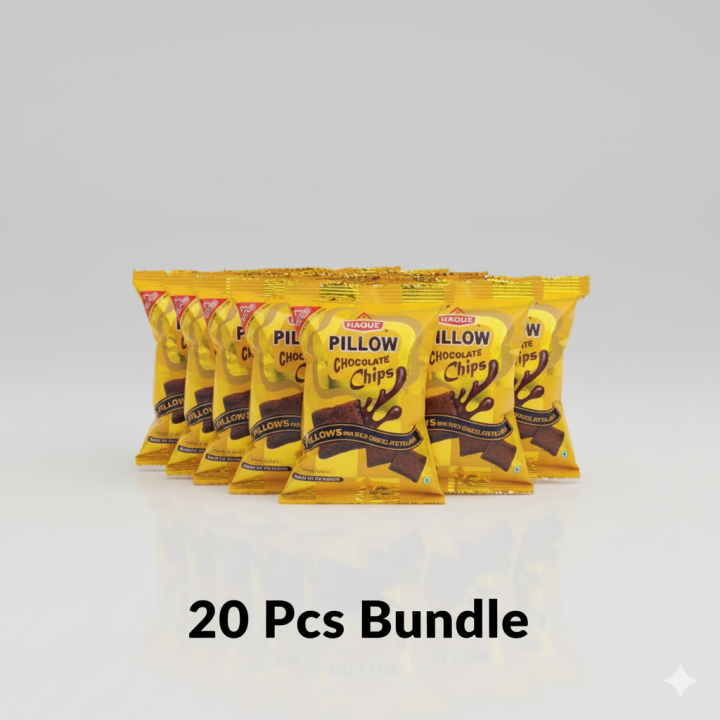 Chocolate Chips Standard Pillow 20g X20