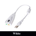 5HV2 stereo 7.1 channel with cable sound card USB sound card Computer games dedicated external high-end sound card. 