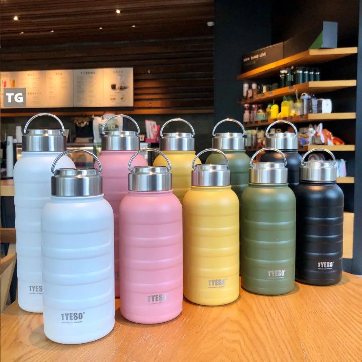 Tyeso%20Tumbler%20Water%20Bottle%20For%20Hot%20And%20Cold%20Aquaflask%20Double%20Wall%20Sport%20Coffee%20Cup%20With%20Stainless%20Handle%20lid%20Vacuum%20Insulated%20-%20Image%202