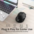 Fatelegend PC291A Wireless Mouse 2.4GHz, Silent Click, Adjustable DPI & USB Receiver, Comfortable Mouse. 