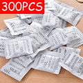 100-300PCS Packs Non-Toxic Silica Gel Desiccant Damp Moisture Absorber Dehumidifier For Room Clothes Food Storage Kitchen Tools.