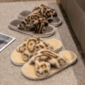 Women's Household Open Toe Slippers Four Seasons Indoor Floor Comfortable Fashion Fluffy Slippers Soft Spring And Autumn Couple.