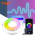 Tuya Smart Life RGB LED Neon Strip Light WIFI/Bluetooth USB 5V Neon Sign Tape Waterproof DIY Esports Gaming Room Ambinet Decor lightify. 