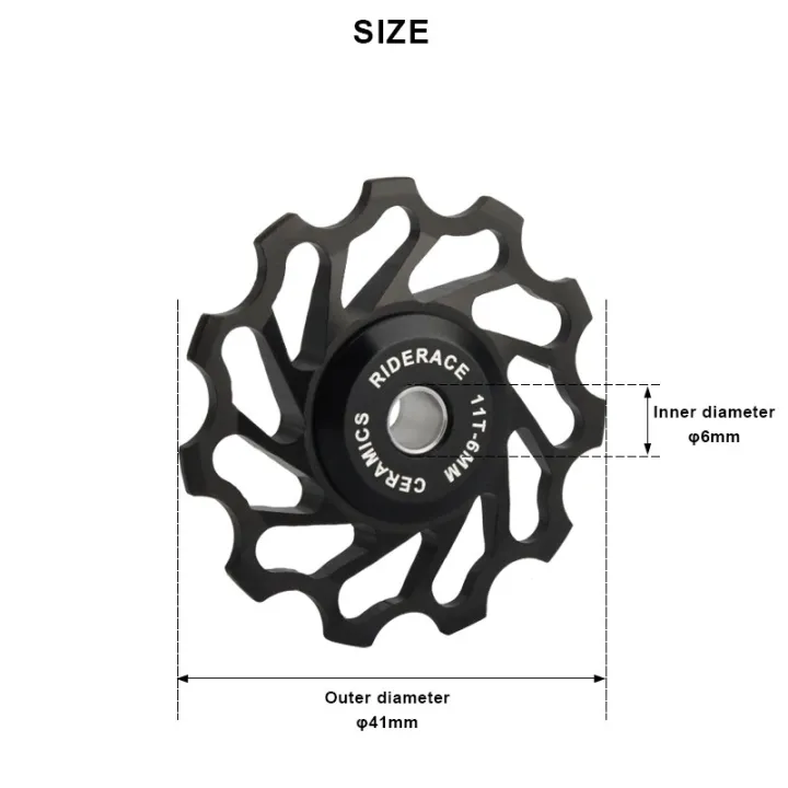 RIDERACE%20Bicycle%20Ceramic%20Rear%20Derailleur%20Pulley%20Wheel%20AL7075%2011T%20Guide%20Bearing%20Jockey%20Pulley%20For%20Road%20Bike%204mm%205mm%206mm%20MTB%20Part%20-%20Image%206