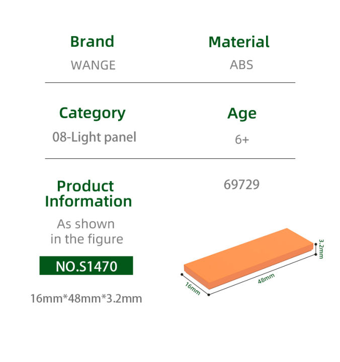 Wange%2070Pcs/lot%2069729%202x6%20Light%20Panel%20Building%20Blocks%20Moc%20Color%20Accessories%20Compatible%20with%20Brick%20DIY%20Spare%20Parts%20Toy%20DIY%20-%20Image%203