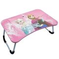 Printed Multi Purpose Bed Laptop and Study Table Foldable and Portable Engineered Wood - Portable Laptop Table. 