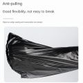 100Pcs Thickened Black Vest Plastic Bag Takeaway Shopping with Handle Bag Kitchen Living Room Garbage Clean Storage Bag.
