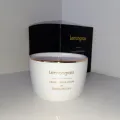 LUXURY CANDLES BY DANKOTUWA - LEMONGRASS/WHITE & GOLD. 