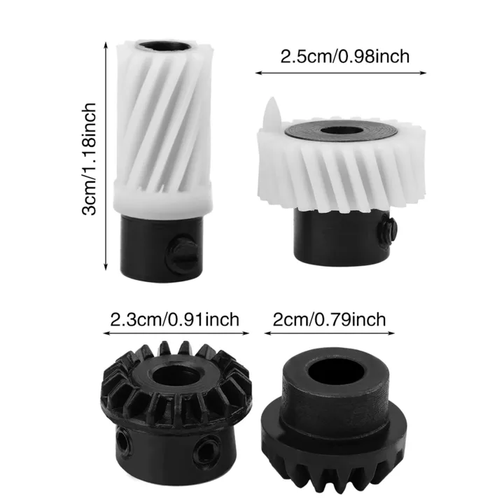 Durable%204%20pcs%20Hook%20Drive%20Gear%20Set%20Feed%20Drive%20Gears%20Sewing%20Machine%20Accessories%20For%20Singer%20-%20Image%202