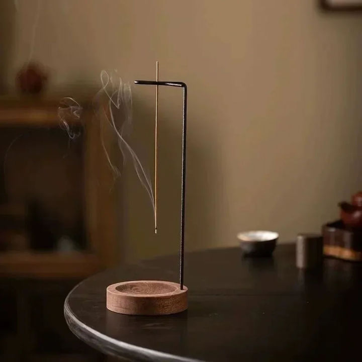 Insence%20Burner%20Upside%20Down%20Incense%20Burner%20Incense%20Stick%20Holder%20Wooden%20Round%20Incense%20Tray%20Ornament%20Bedroom%20Home%20Yoga%20Decoration%20-%20Image%204