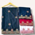 Stylish Lawn Qandhari Chadar - Premium Embroidered 9mm Mirror Work. 