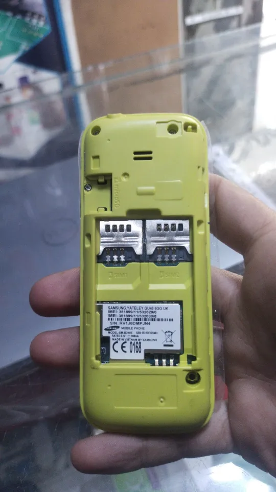 Samsung keypad phone double sim PTA approved sd card supported with samsung  handfree charger