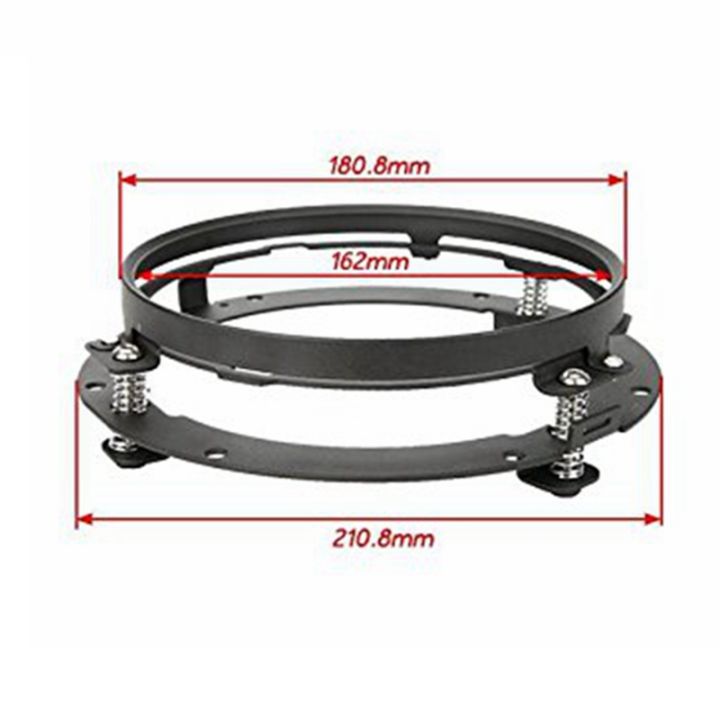 7%20inch%20LED%20Round%20Headlight%20Ring%20Mounting%20Bracket%20for%20Harley%20Road%20King%20Motorcycle%20Headlight%20Mount%20-%20Image%203