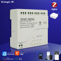 Zigbee Smart /WIFI EWELINK Tuya 4CH Smart Relay 12V 24V 220V Dry Contact NO/NC/COM Module Timer Inching Switch for Light/Motor. 