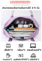 Universal wheels special capacity wet and dry separation bag large capacity portable double roller for men and women. 