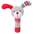 New Baby Animal Hand Bell Rattle Soft Rattle Toy Newborn Educational Rattle Mobiles Baby Toys Cute Plush Bebe Toys 0-12 Months. 