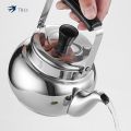 7R0 (Ready to Ship) Tea Pot, Stainless Steel Teapot, Hot Water Kettle, Camping Kettle, Portable Kettle, Tea Maker, 304 Food Grade Stainless Steel Material.. 