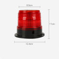 Solar Power Warning Flash Beacon Light Sensor Emergency Indication LED Lamp Car Rotating Traffice Safety Light Magnet Ceiling.