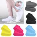 Waterproof Shoe Covers Silicone Anti-Slip Rain Boots Unisex Sneakers Protector for Outdoor Rainy Day Reusable Rain Shoe Covers. 